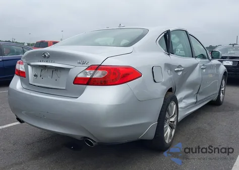 2012 Infiniti M37X z USA, uszkodzony, nr VIN JN1BY1AR6CM396438